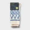 Women's 2pk Lightweight Super Soft Fair Isle Diamond Crew Socks - All In Motion™ 4-10 -Women Fashion GUEST d3979cc5 5b3e 4cf4 94f1 46a46fe5cfe6