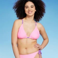 Women's Reversible Triangle Bikini Top - Wild Fable™ -Women Fashion GUEST d53c707a 32fd 44f0 ae7b f981bb9094a1