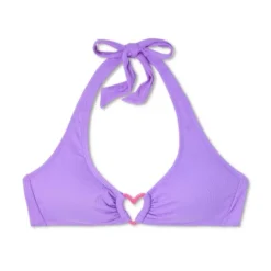 Women's Heart Detail Bralette Bikini Top - Wild Fable™ Purple 14 Women's Heart Detail Bralette Bikini Top - Wild Fable™ Purple -Women Fashion GUEST d803101e 7d80 4f76 9375 548b3ec068f8