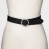 Women's Round Buckle Belt - Wild Fable™ Black -Women Fashion GUEST db18d898 09a1 4250 adff df5174315330