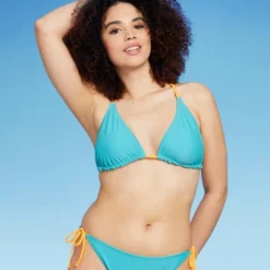 Women's Reversible Triangle Bikini Top - Wild Fable™ -Women Fashion GUEST dbf711f6 e614 4fb3 877a 100f753027f4