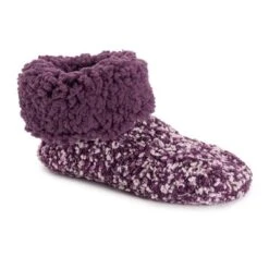 MUK LUKS Women's Popcorn Cuff Bootie Slippers -Women Fashion GUEST dc81a0e5 e4b1 4554 be09 4c699fa3d77a
