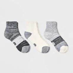 Women's 3pk Heavyweight Cushioned Colorblock Ankle Socks - All In Motion™ 4-10 -Women Fashion GUEST de130cae a157 407c ad65 12ac7913f6a4