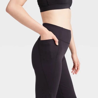 Women's Contour Power Waist Mid-Rise Straight Leg Pants - All In Motion™ 6 Women's Contour Power Waist Mid-Rise Straight Leg Pants - All In Motion™ - Image 4