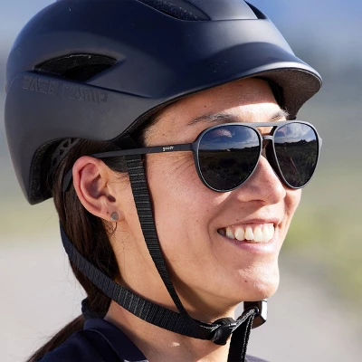 Goodr Operation: Blackout Mach G Round Aviator Sunglasses: Polarized TAC Lenses, Plastic Frame, Adult Sizing, One Size Fits Most 4 Goodr Operation: Blackout Mach G Round Aviator Sunglasses: Polarized TAC Lenses, Plastic Frame, Adult Sizing, One Size Fits Most - Image 2