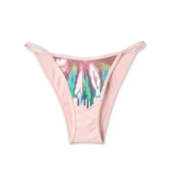 Women's Ombre Sequin Ultra High Leg Extra Cheeky Bikini Bottom - Wild Fable™ Multi -Women Fashion GUEST e469780d 6a64 4409 8384 a5f602818a9e