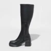 Women's Azzahya Stretch Tall Dress Boots - Wild Fable™ Black -Women Fashion GUEST e5cbba4f 7322 4ded a498 28c4a518d63e