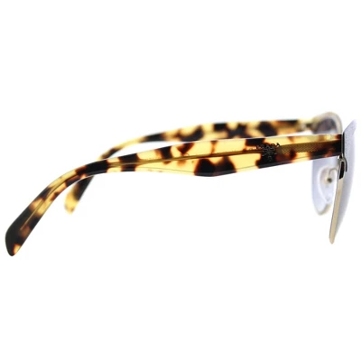 Prada PR61TS VH85W1 Unisex Square Sunglasses Blue Light Havana 54mm 4 Prada PR61TS VH85W1 Unisex Square Sunglasses Blue Light Havana 54mm - Image 2