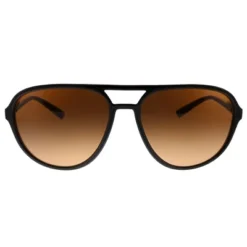 Dolce & Gabbana DG 6150 329578 Unisex Aviator Sunglasses Transparent Tobacco 60mm