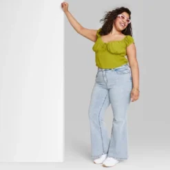 Women's High-Rise Flare Jeans - Wild Fable™ Light Wash 9 Women's High-Rise Flare Jeans - Wild Fable™ Light Wash -Women Fashion GUEST eb2a3ec4 ff90 440b aa91 91ccc998a4f2