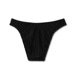 Women's Velour Ribbed Cheeky Bikini Bottom - Shade & Shore™ Black -Women Fashion GUEST fd8b7db6 943e 4ee4 96db d29a3e0193c8